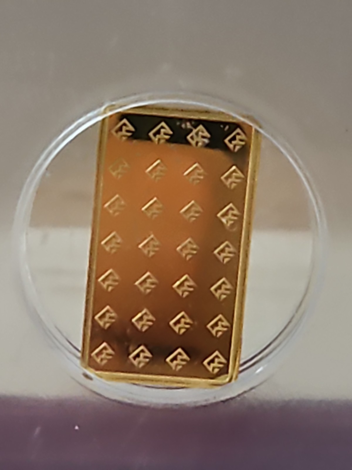0.5 GRAM GOLD BAR – Frontier Mint .9999 fine ICG Slabbed MS70PL