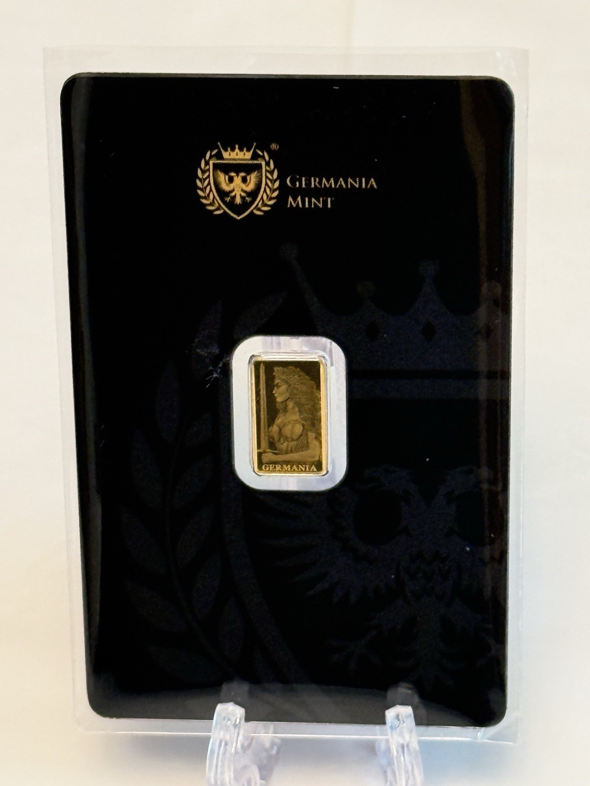 Germania Mint 1/200th oz Gold Bar Sealed – Proof Quality