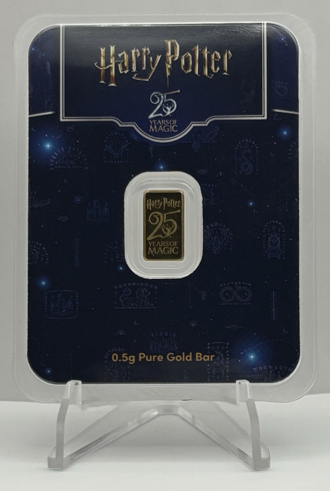 2026 PAMP Suisse Harry Potter 25th Anniversary 0.5g Gold Bar in TEP