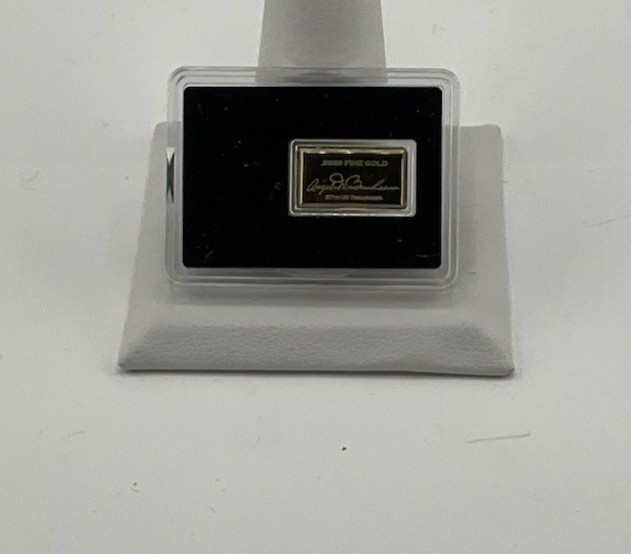 1/100 OZ GOLD .999 3 LEGGED BUFFALO
