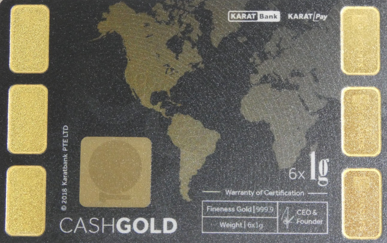 Karatbars International GmbH 6 Gram .9999 Fine Gold in Assay Card