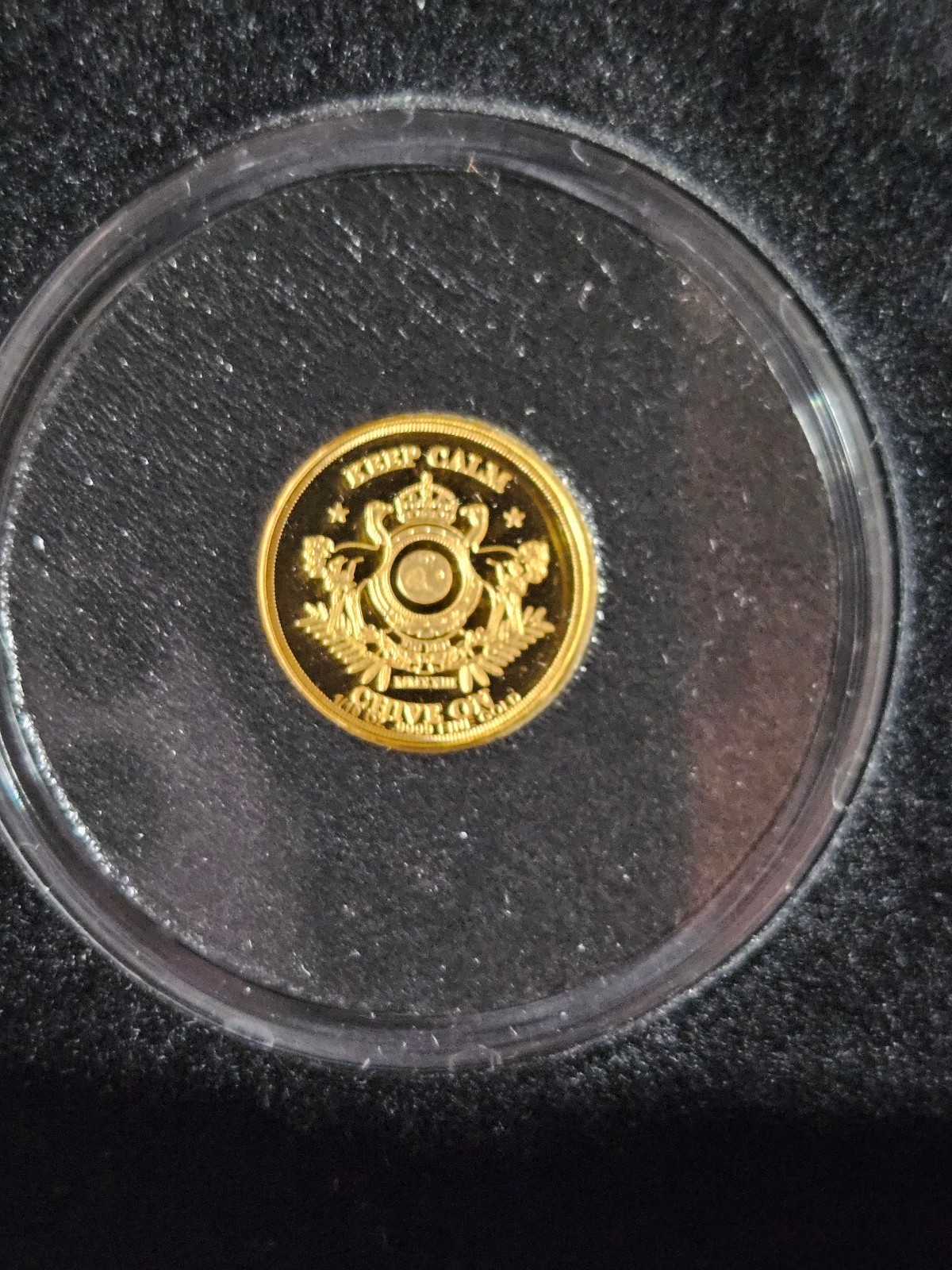 🌟 Chive Rare Coins Bill Murray Kingpin Big Ern 1/10 Oz GOLD Proof Coin #/75 COA