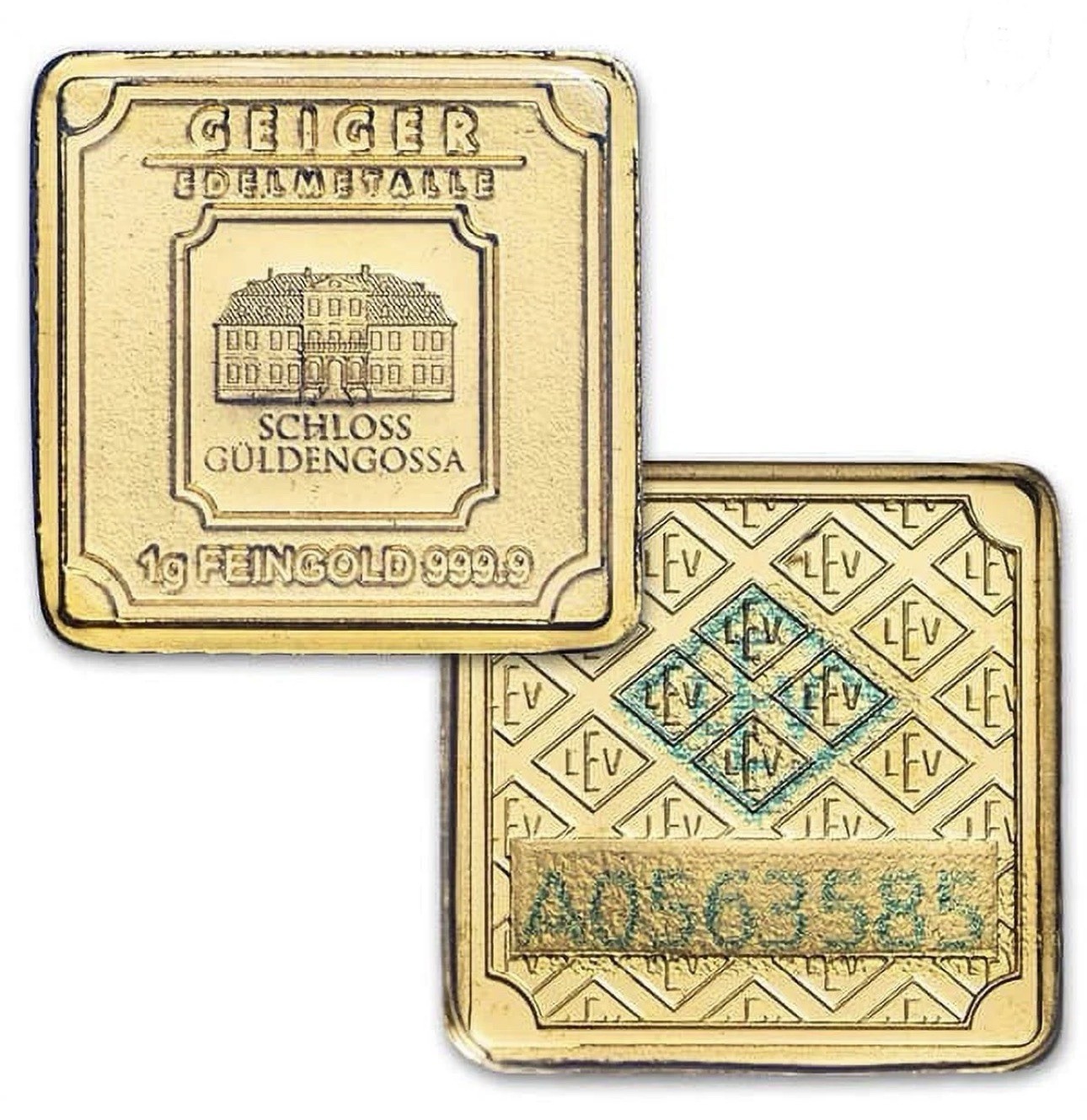 2025 Geiger 1 gram .9999 Gold Bar Rare Black Assay Label🔥 MERRY CHRISTMAS🎄🎅