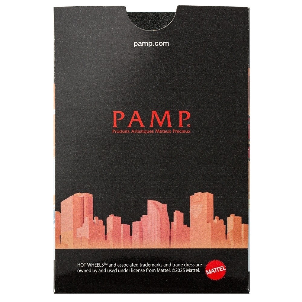 PAMP Suisse Hot Wheels Race to Win 1 Gram .9999 Fine Gold Bar – 5,000 Mintage