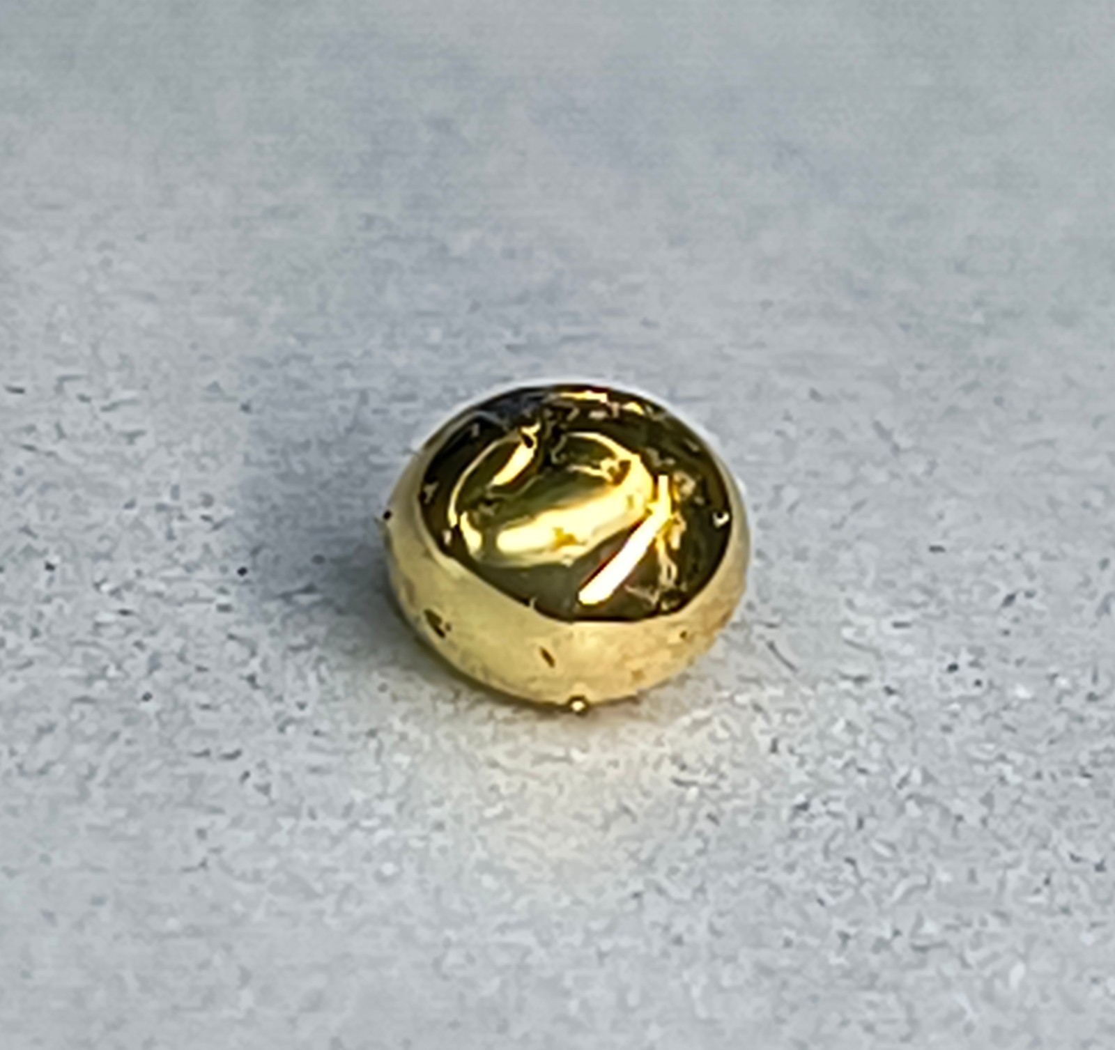 1/2 Half 0.5 Gram Gold Nugget 999.9 UK Made Fine Bullion Pure 24ct Gold Bar AU