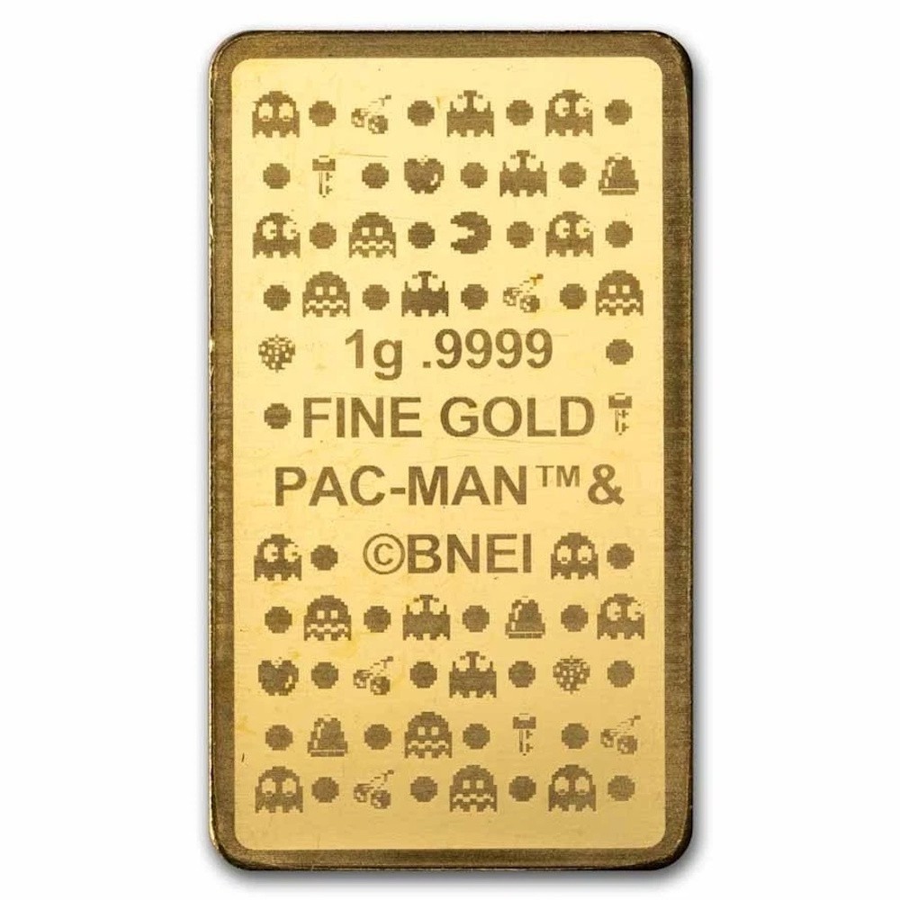 1 gram Gold Bar – PAC-MAN 45th Anniversary in TEP