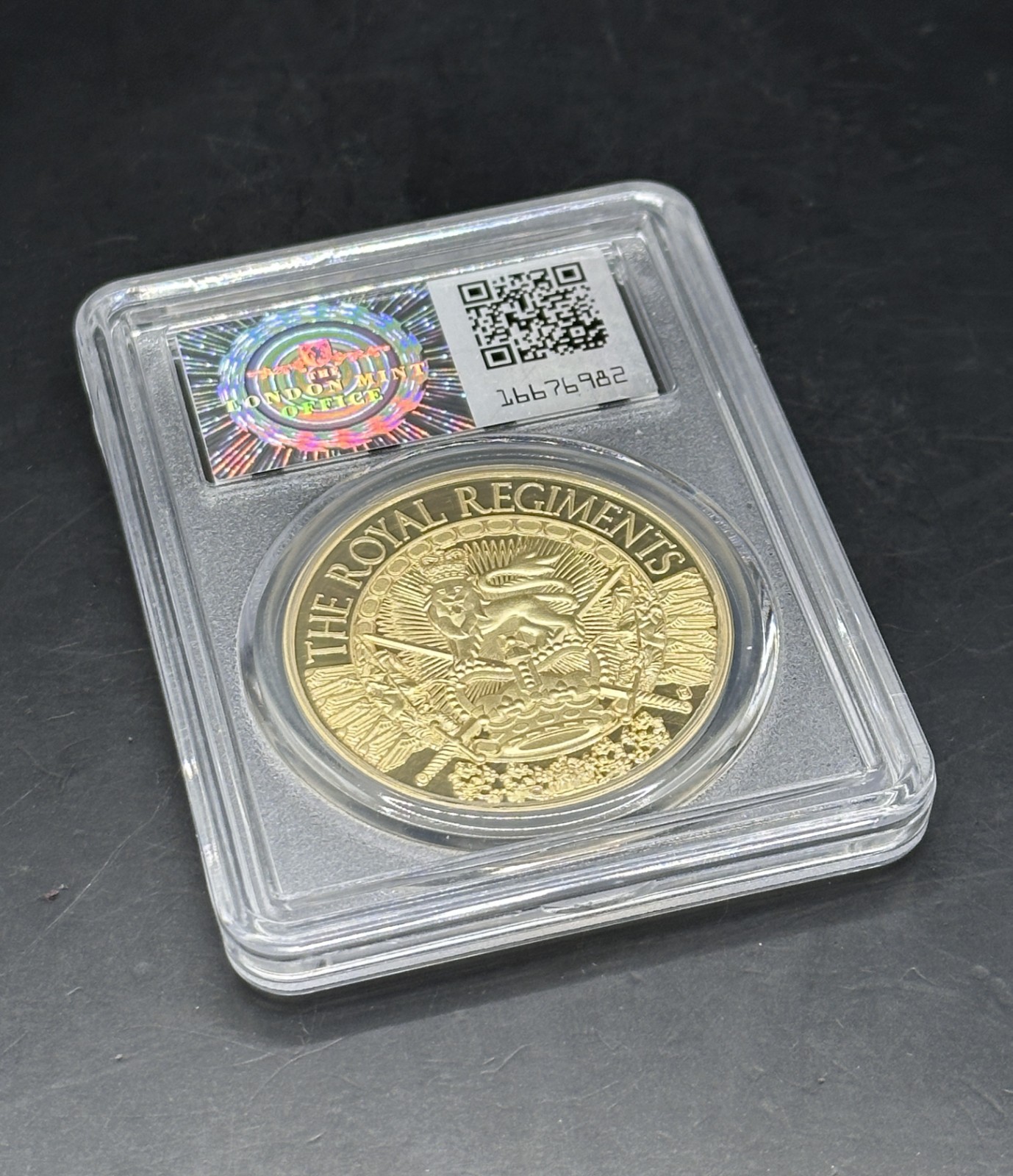 The Royal Regiments S2 The Gurkhas Commemorative Coin in Airtight display case