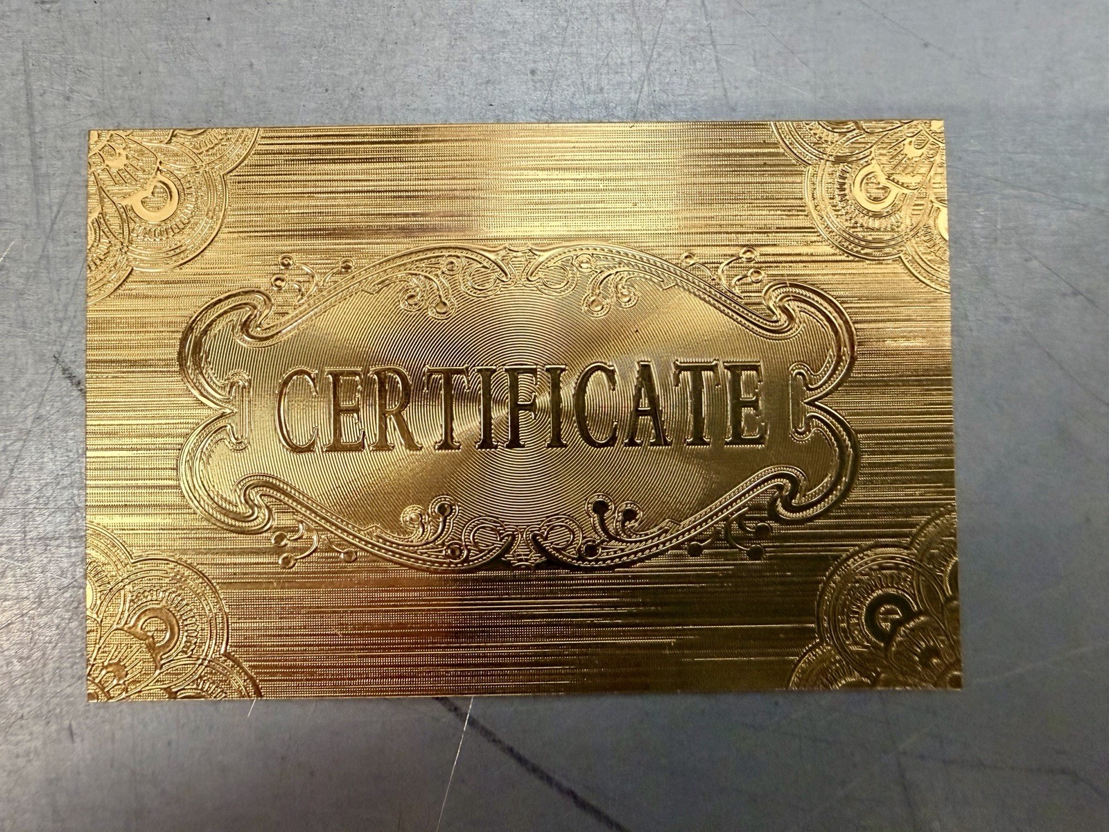UK British Banknotes 24K Gold Foil Bullion Bar Set