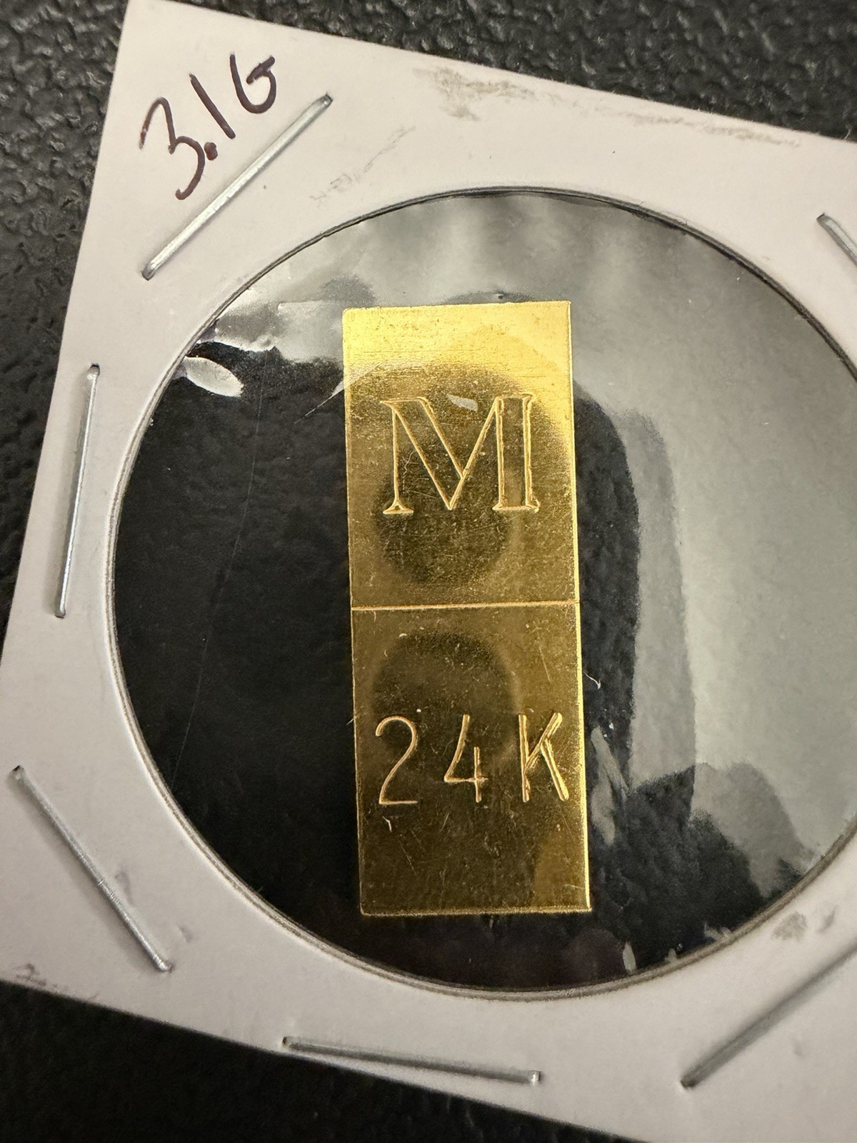 3.1 Gram 24K Gold Bars – 1/10th Ounce .999 Fine Gold Bullion