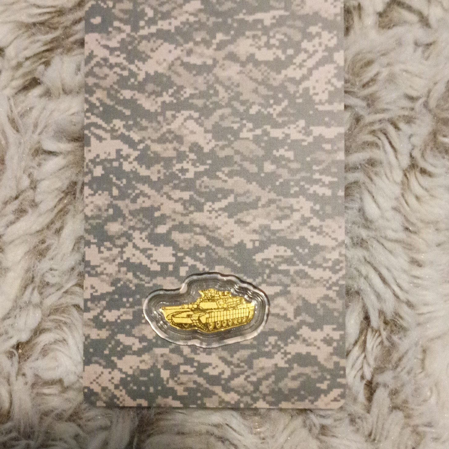 1/1000 oz .999 Fine Gold Bar Bullion U.S. Army Design w/ Certificate