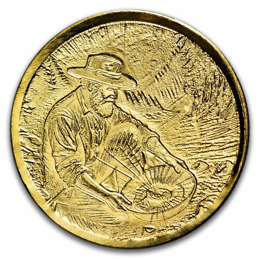 1/100 oz Gold Round: Gold Prospector – MPM