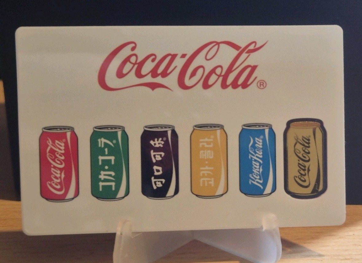 Coca-Cola 1/1000 oz Fine Gold Note Card with COA – Limited Edition Collectible