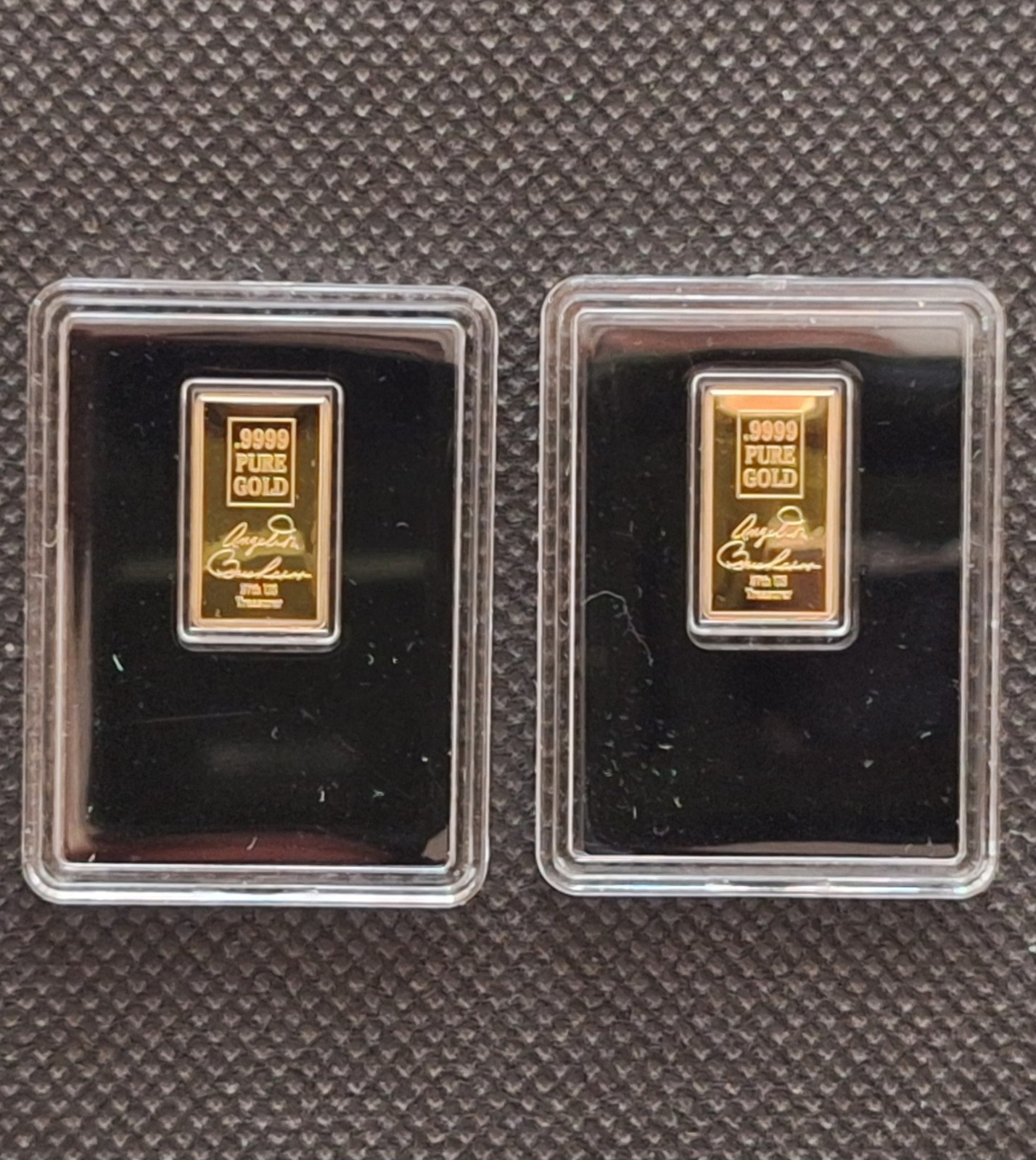 ✨ SET OF 2 ✨ 2025 St. Gaudens Liberty 🇺🇸 .9999 Pure Gold Bars