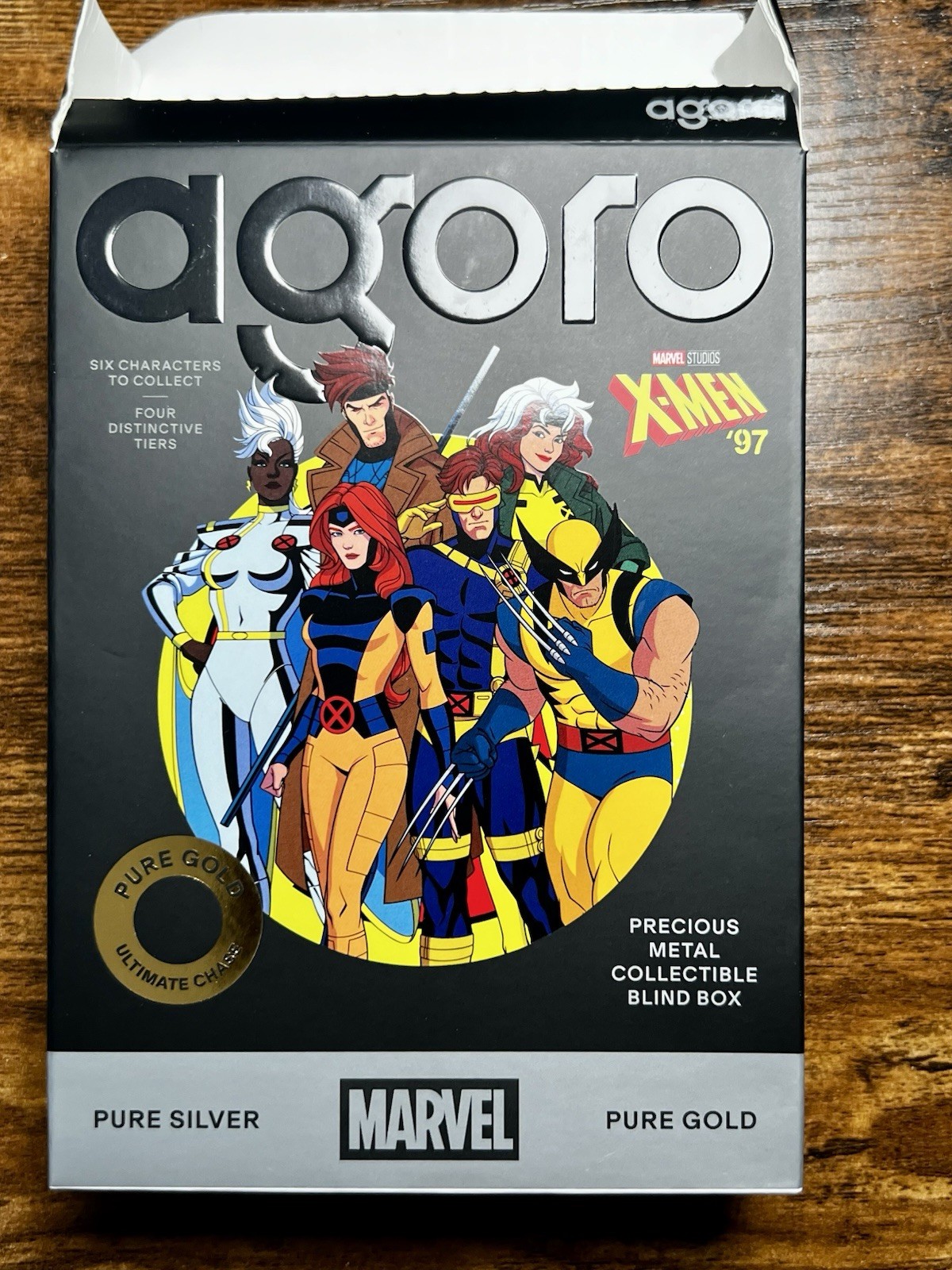 2026 Agoro Marvel X-Men ’97 Heroes🦸GAMBIT GOLD LOW #07 OF ONLY 20! 5 Gram Foil