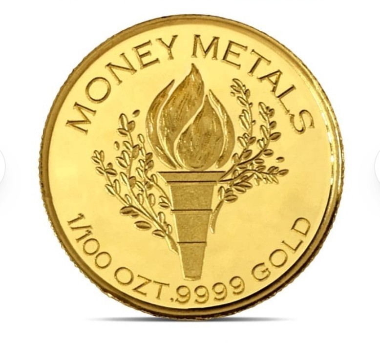 Rare Mercury 1/100 oz .9999 Pure Gold Round – Stunning Collectible Investment