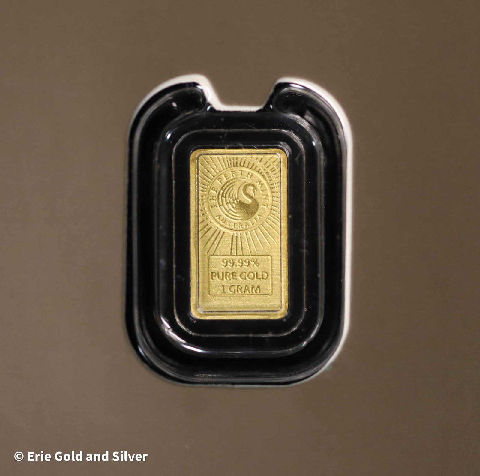 Dune Perth Mint 1 Gram .9999 Gold Bar in Assay