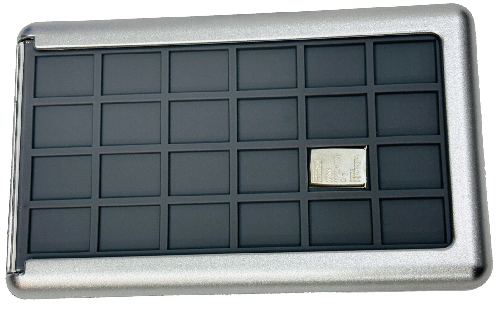 NEW Element Card with 1g Silver Valcambi Combibar Bullion Wallet Bars Case