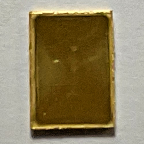 Lot Of 2- 1 Gram Gold Bar Loose -Valcambi Suisse .9999 Fine Gold, Secondary Mkt