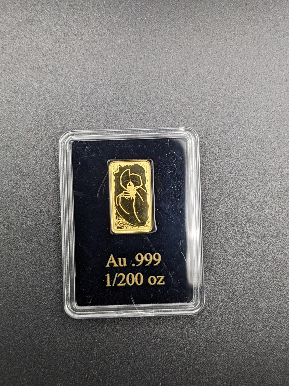 2026 Liberia Black Widow 1/200 oz Gold Bar
