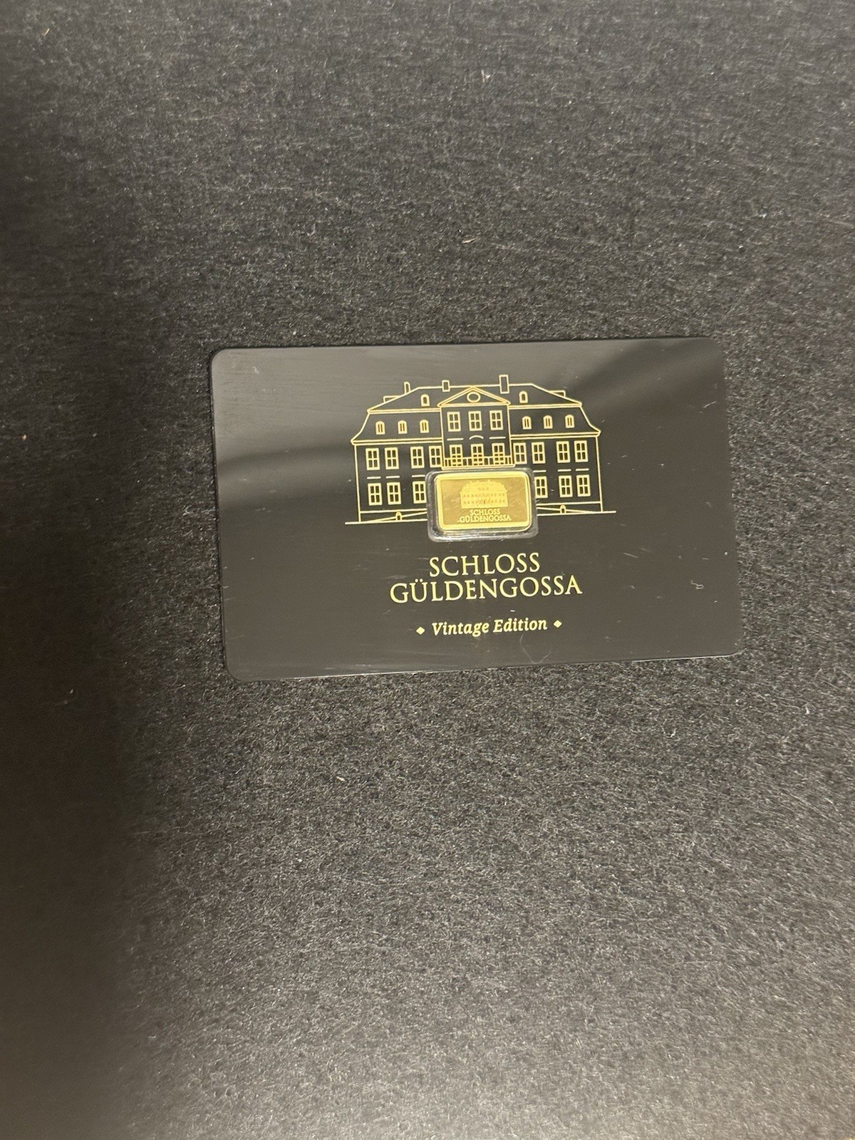 Geiger .5 Gram Gold Rare