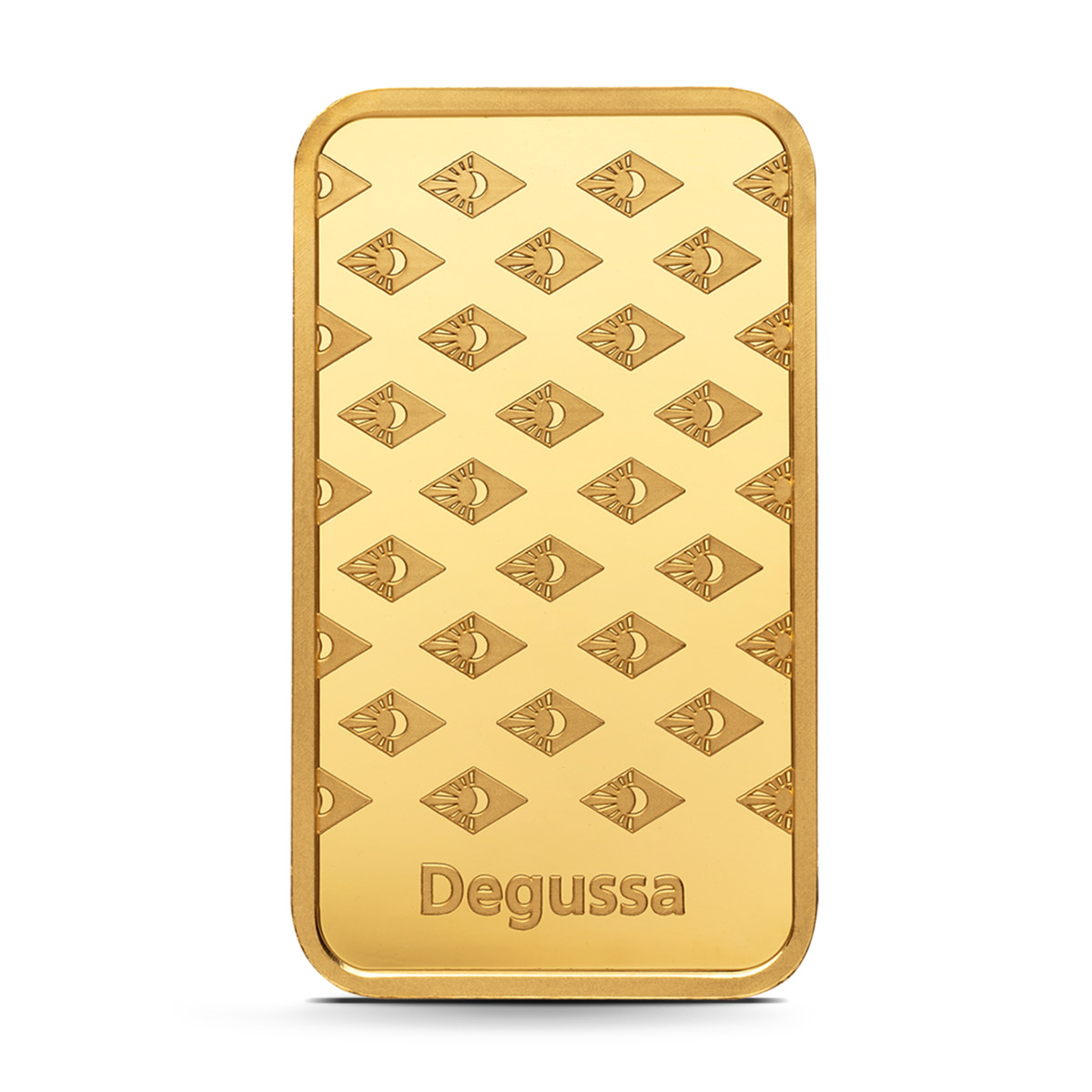 Gold Bar 1 Gram Degussa 999.9 Fine Original Blister Card Certificate 1g Gold