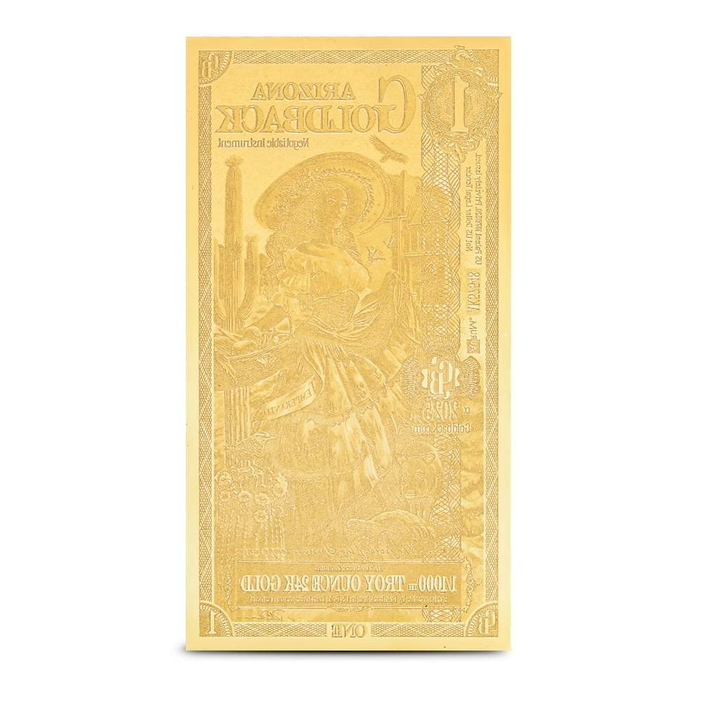 1 Arizona Goldback Gold Note (100 Pack, New)