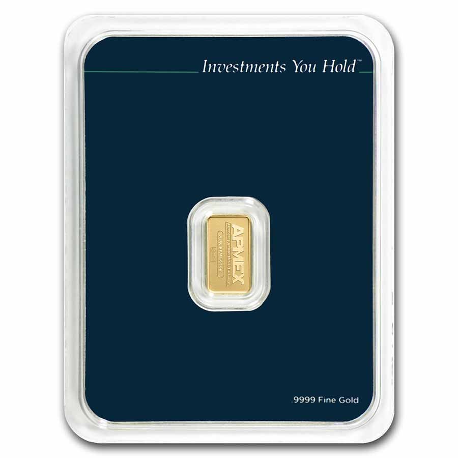 1 gram Gold Bar – APMEX (TEP)