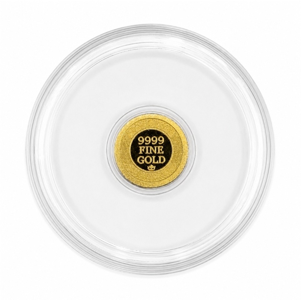 2026 Pure Gold Round .9999 American White Tailed Deer (Coin Sealed in Capsule)