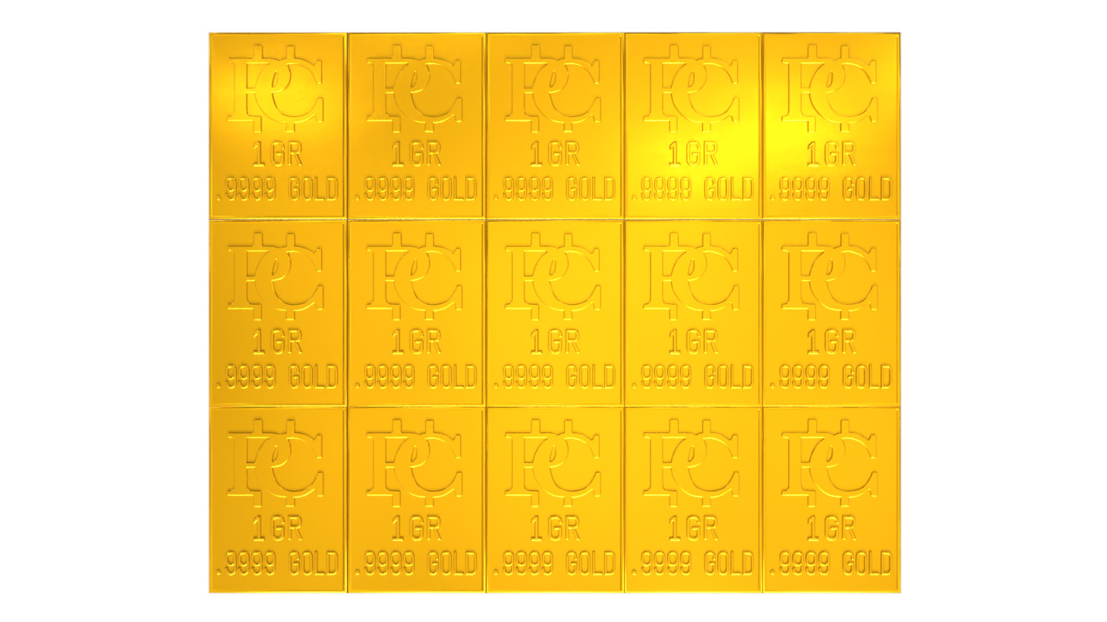 Silver and Gold Bar Valcambi Suisse Breaks into 15 One GR Bars FREE SILVER