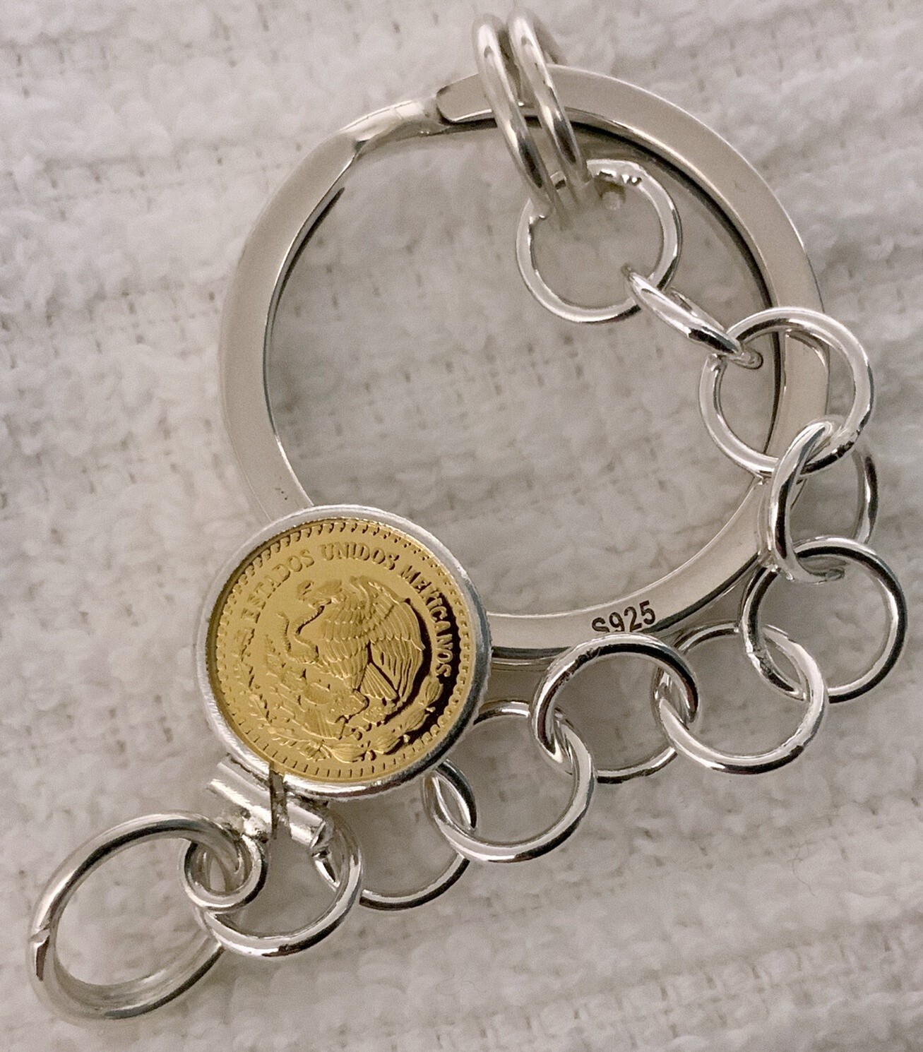 Gold (Proof) Libertad Eagle Keychain