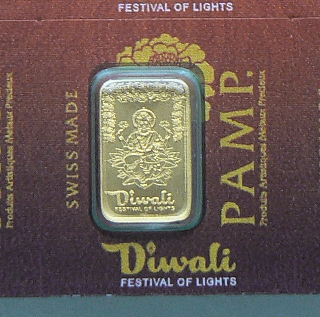 1 gram Gold Bar – PAMP Suisse Diwali Multigram