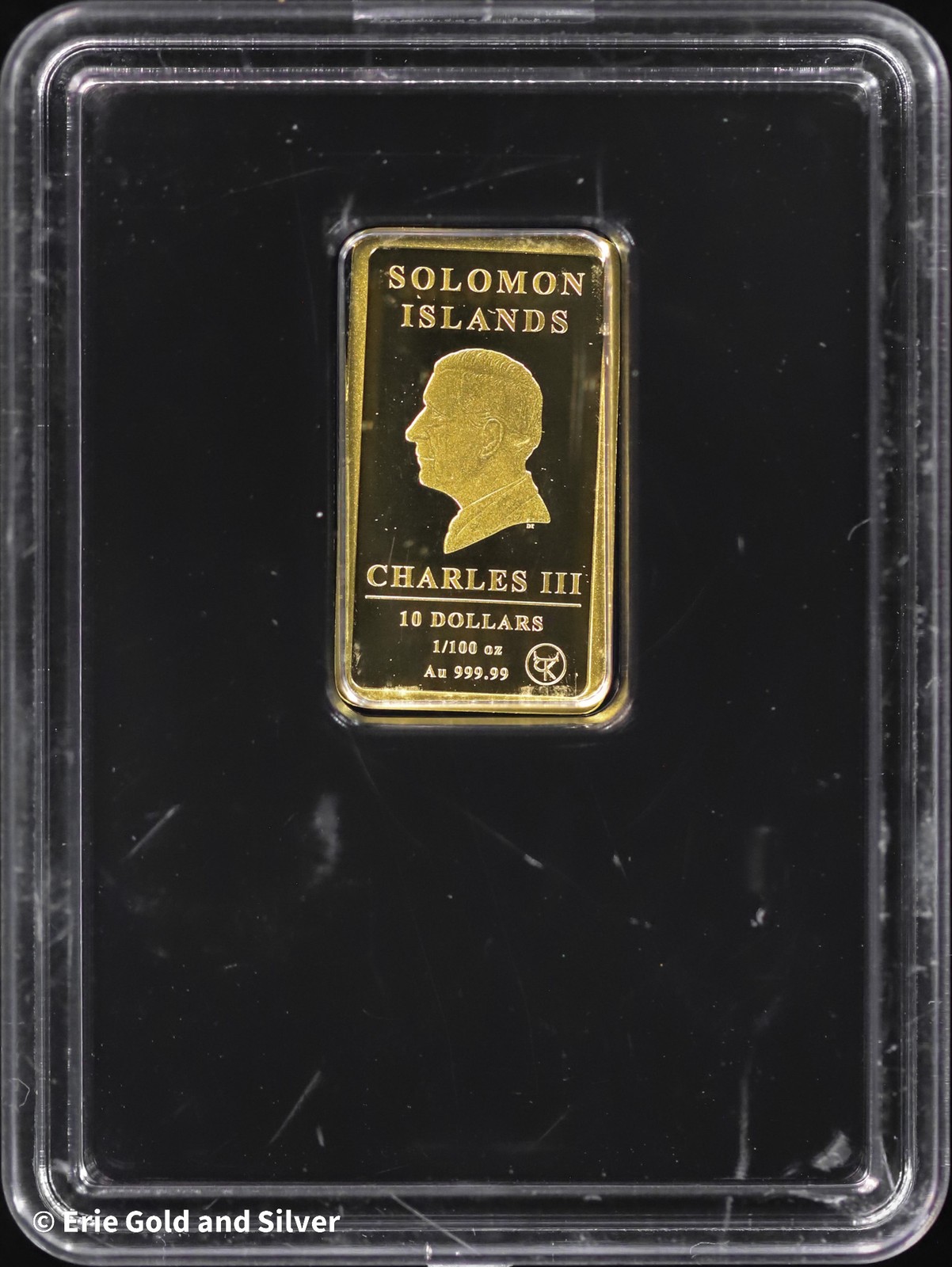 Solomon Islands Panda Proof 1/100th oz Gold Bar