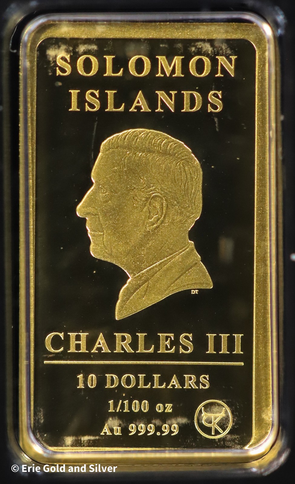 Solomon Islands Flamingo Proof 1/100th oz Gold Bar