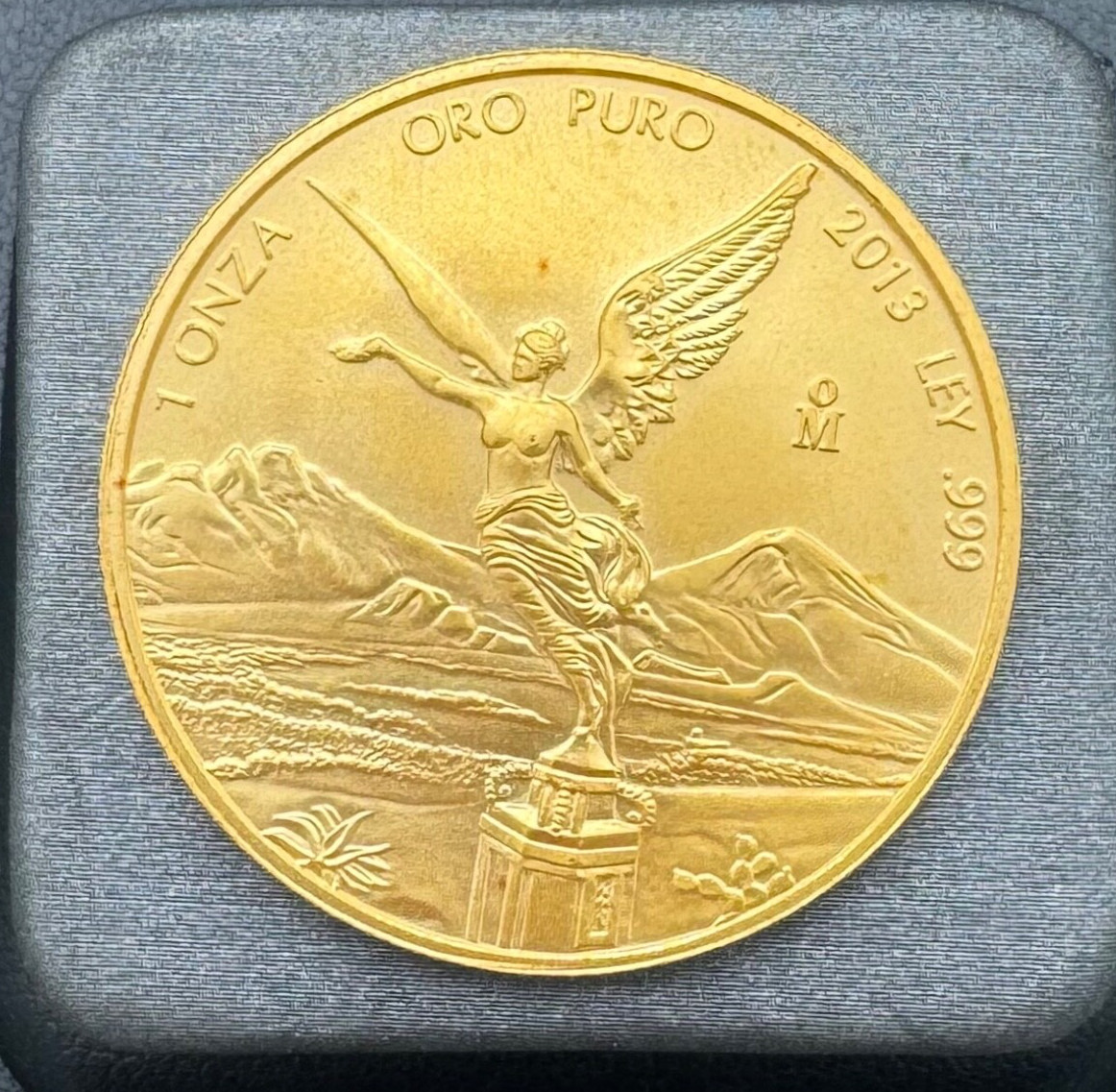 2013 Mexico 1oz .999 Gold Libertad Uncirculated Round, Ultra Low Mintage of 2350