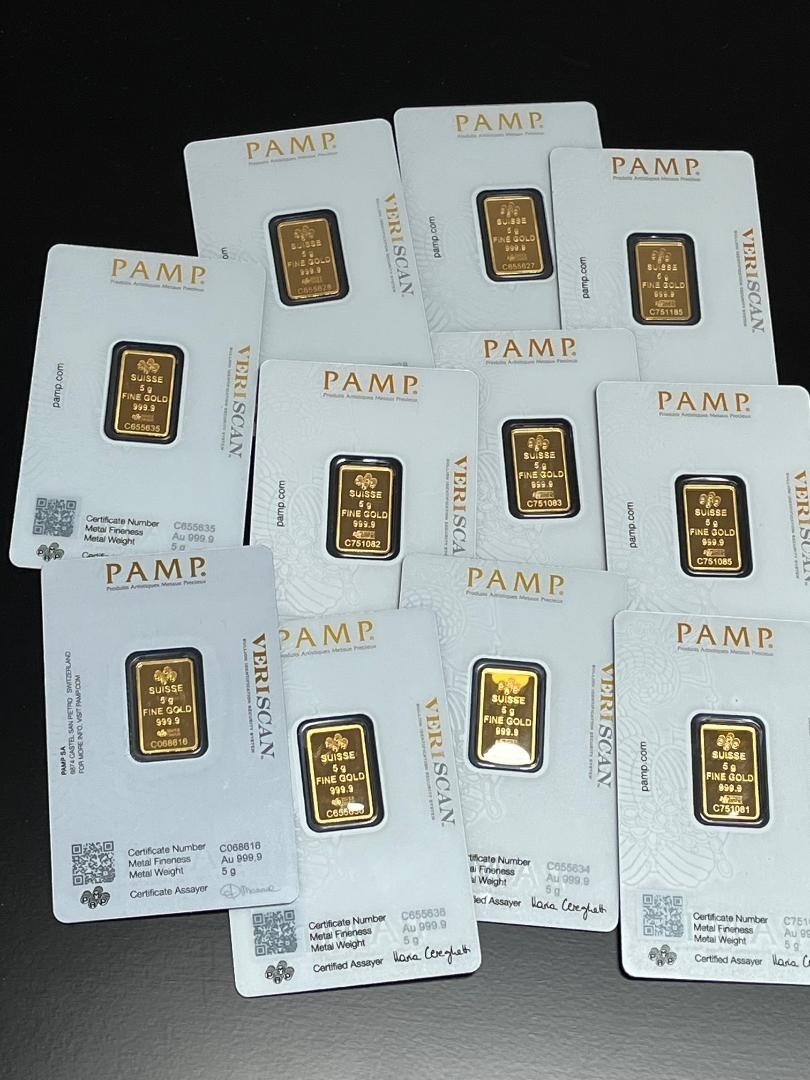 PAMP SUISSE GOLD ! PAMP SUISSE SILVER KILO & GOLD LOT! FOR SERIOUS INVESTORS!