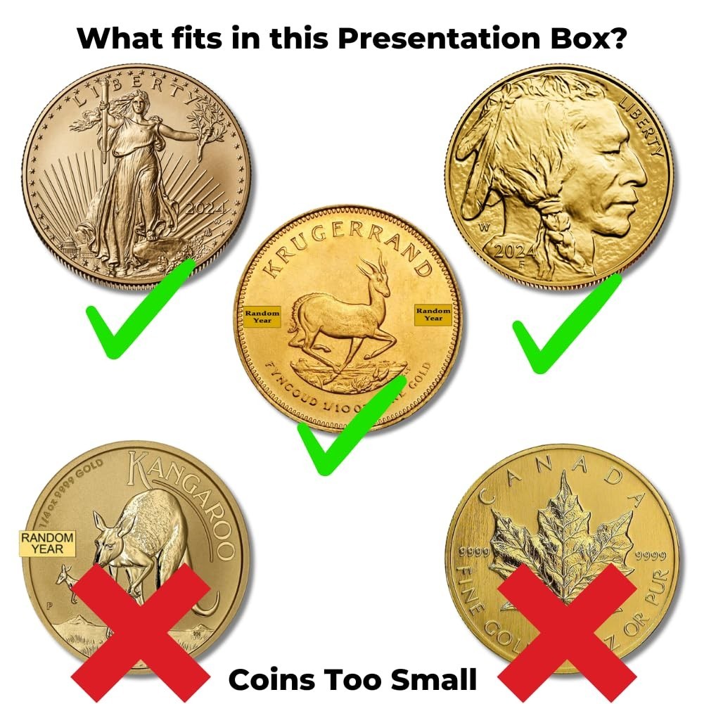 1 oz Gold Bullion Coin with Presentation Box – Premium Quality, Collectible Gift