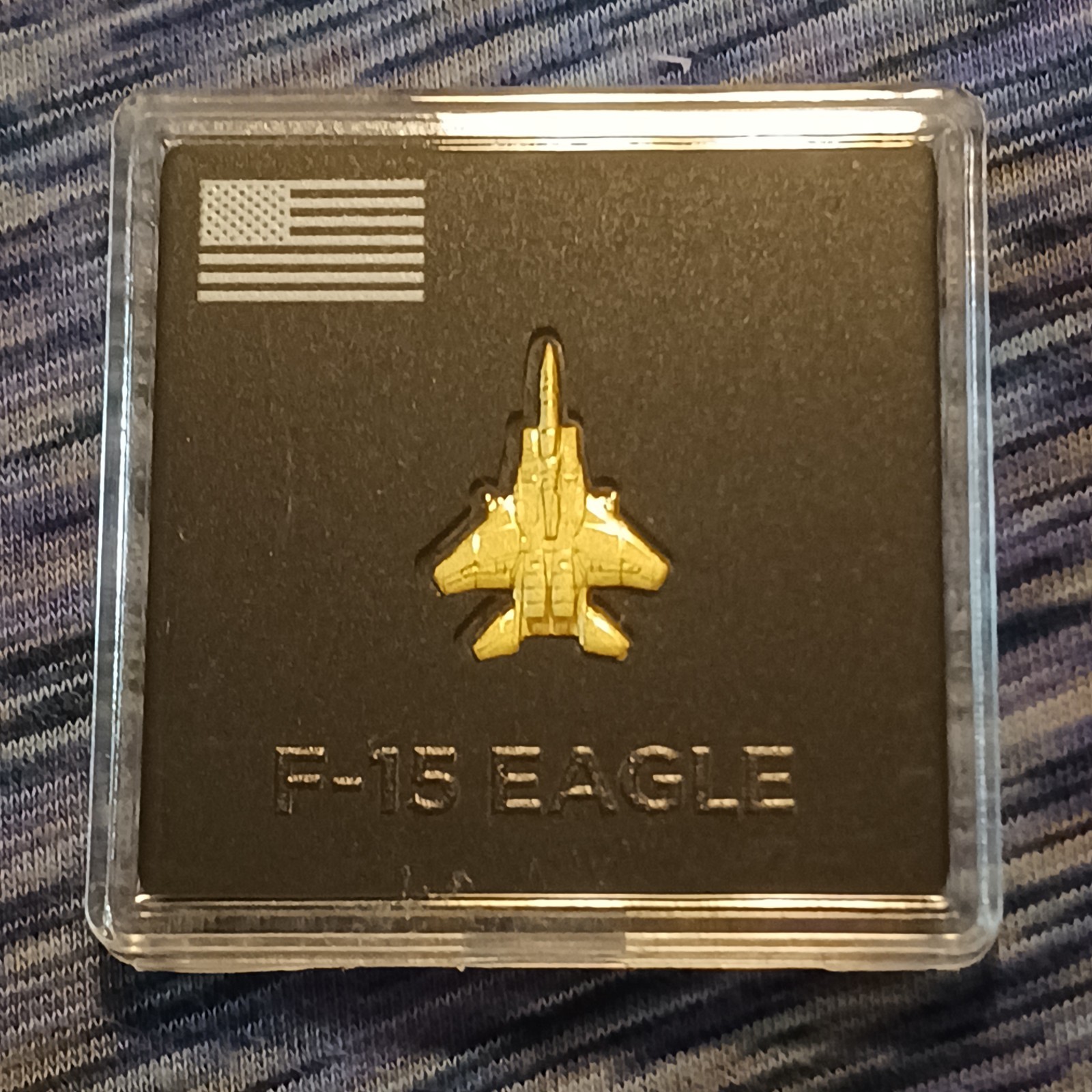 F-15 Eagle 1/20g .999 Gold