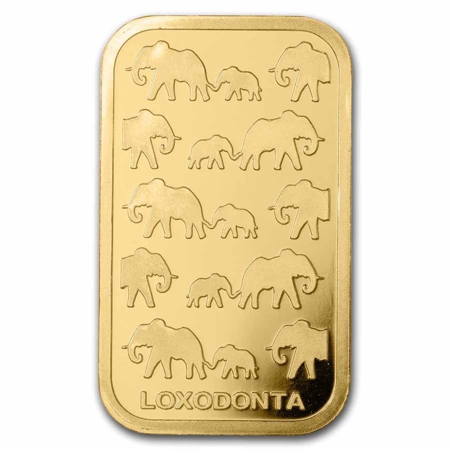 1 oz Rand Refinery Gold Bar (New w/ Black Assay)