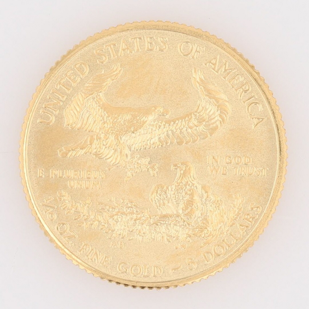 2 – $5 American Gold Eagle 1/10 oz .999 Fine Gold Bullion U.S. Mint