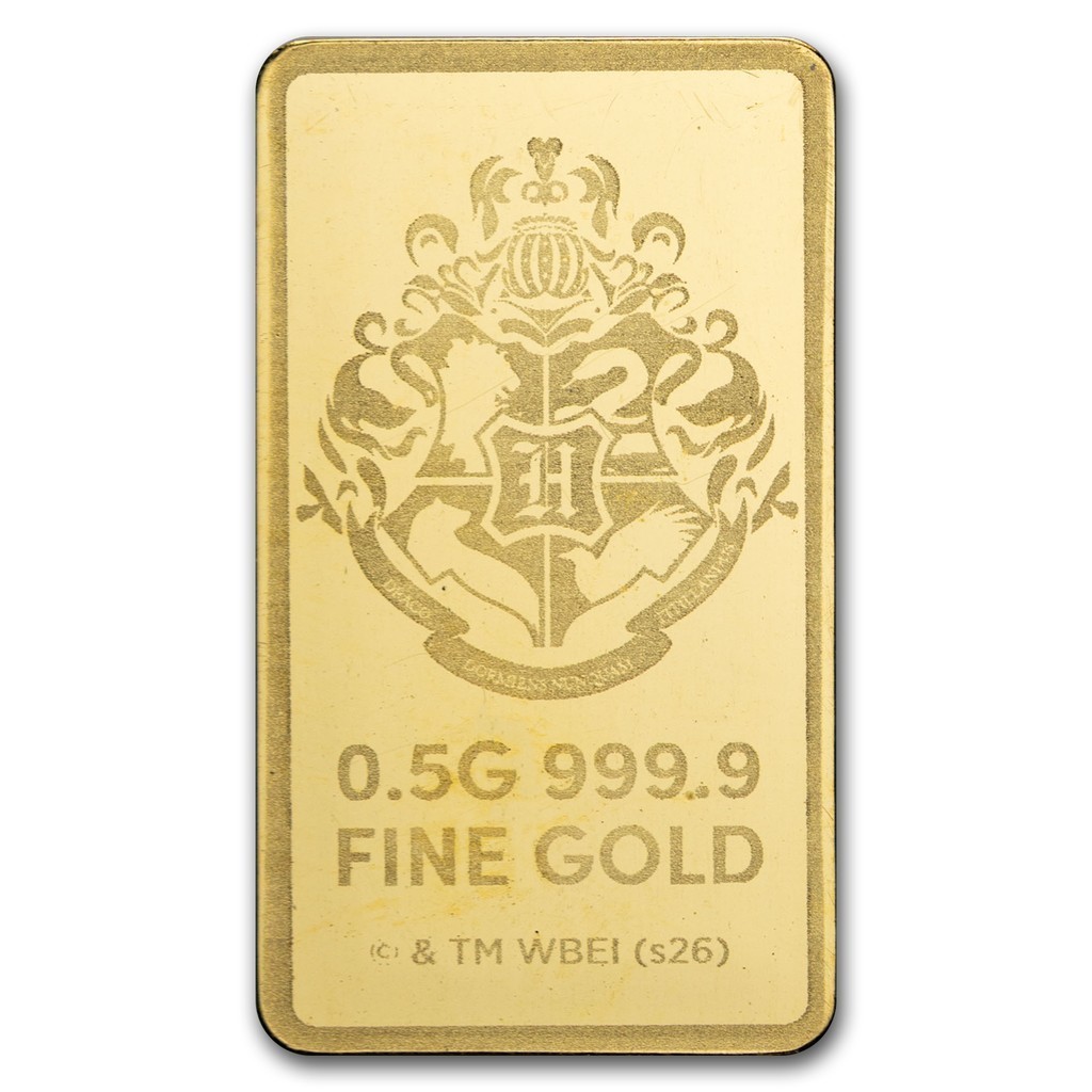 2026 PAMP Suisse Harry Potter 25th Anniversary 0.5g Gold Bar in TEP IN STOCK!!