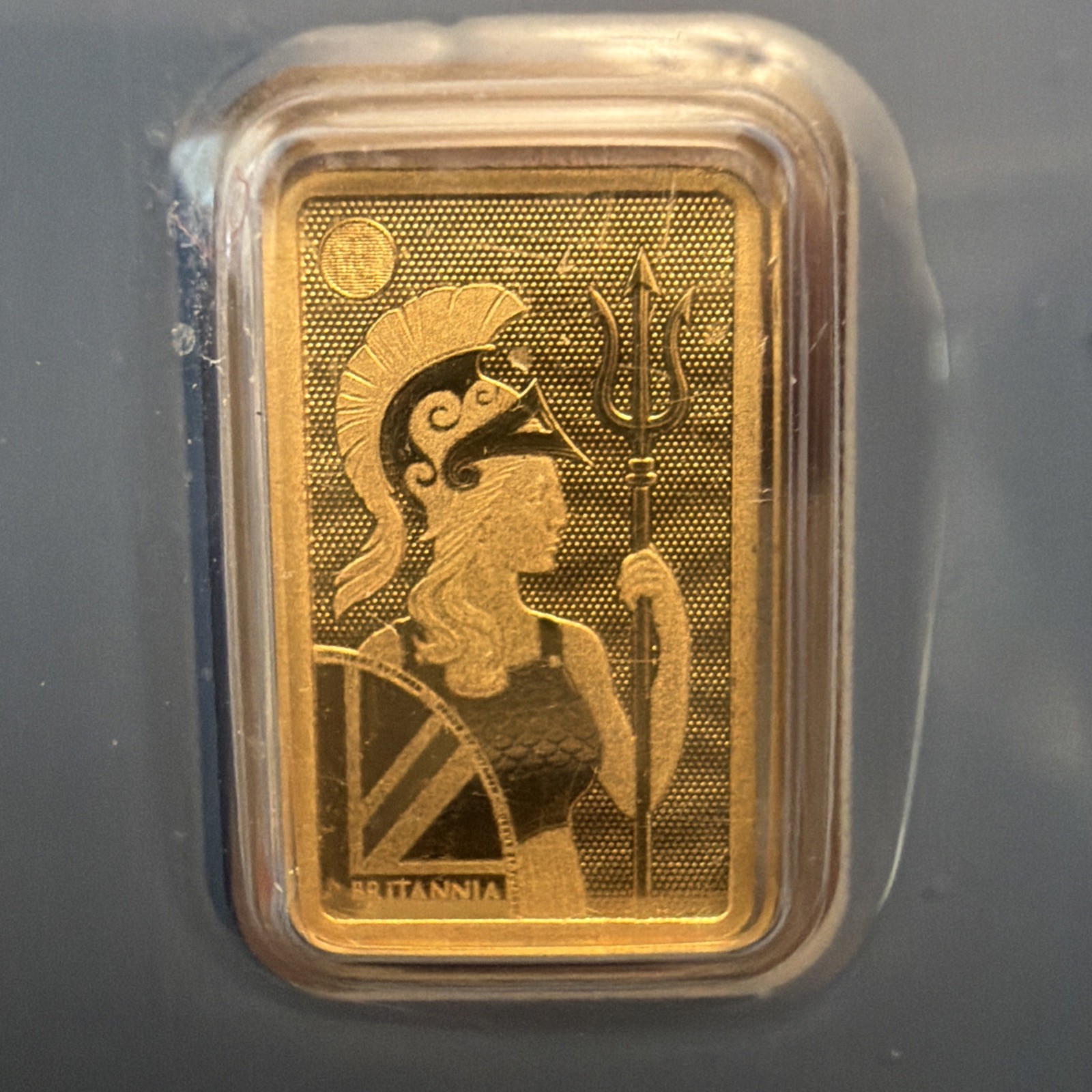 Rare 1 Gram Gold Bar The Royal Mint Britannia .9999 Fine Gold Certified Sealed