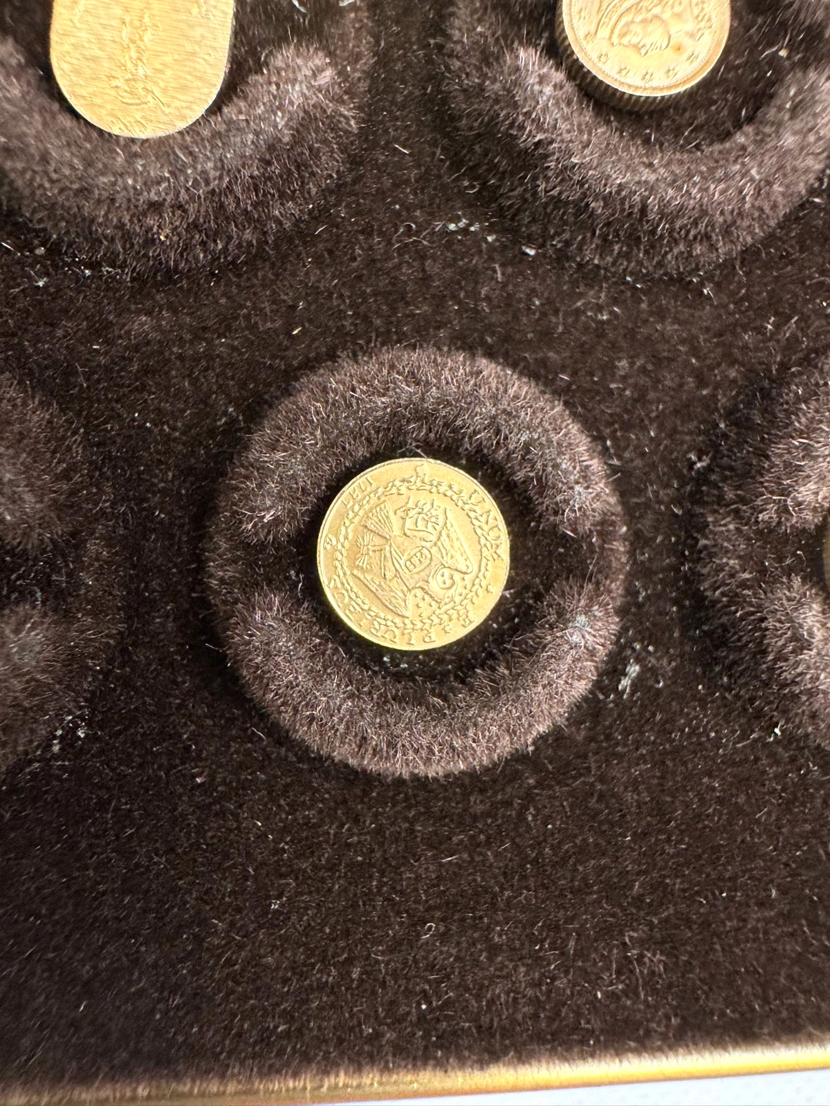49 RARE Franklin Mint 14K Gold World Mini Coins ~25 Grams w/ COA Paperwork 1981