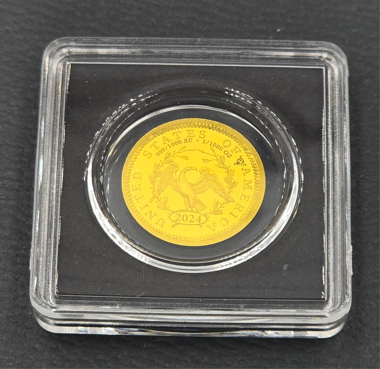 Flowing Hair dollar 1794 1/1000 Oz .999 Gold Coin 2024
