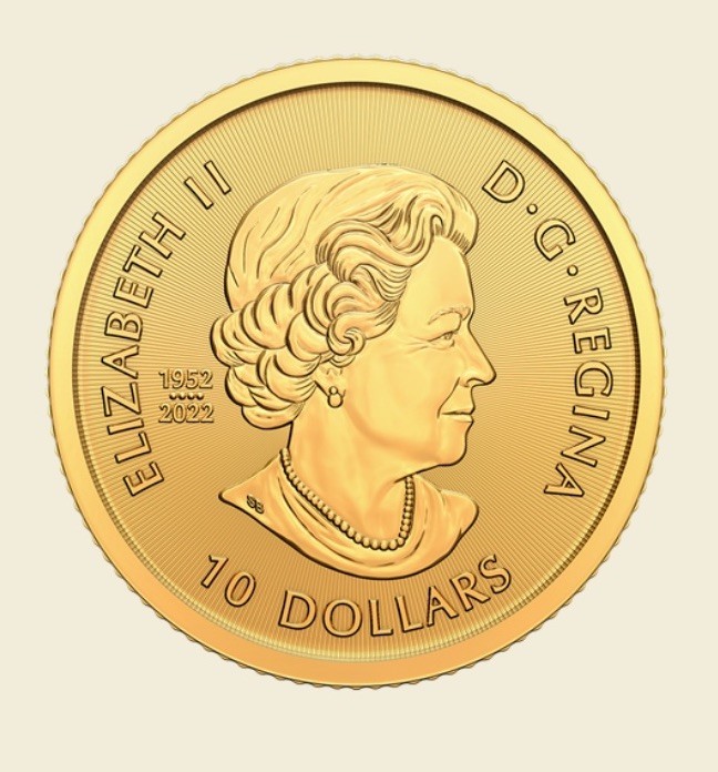 1/4 Ounce Gold 99.99 Pure Canadian Bison Coin