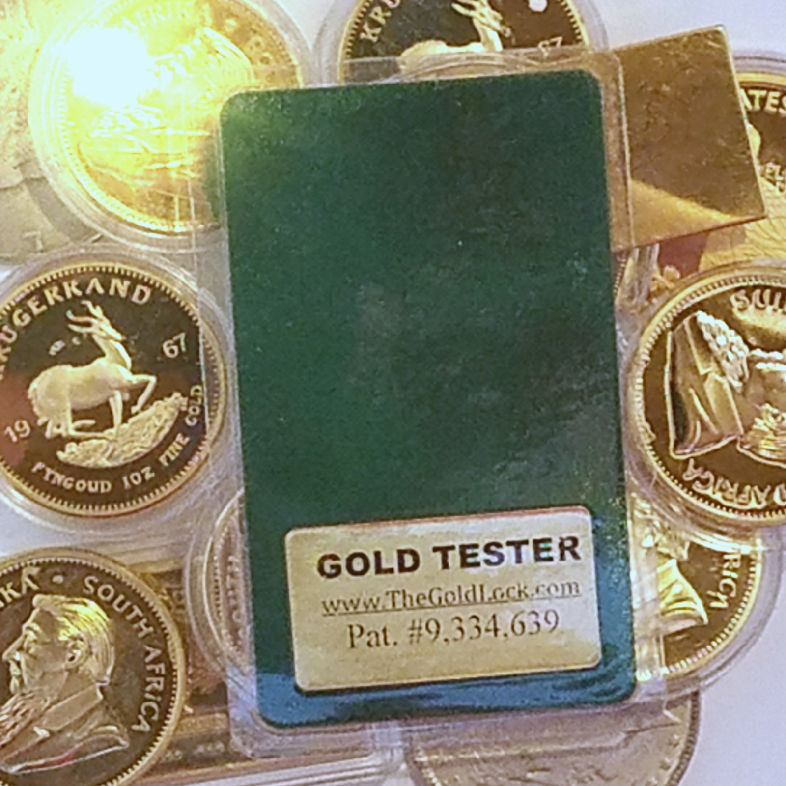 Gold Bullion Coin Tester Scanner-Fits in your wallet-Need this if you buy GOLD