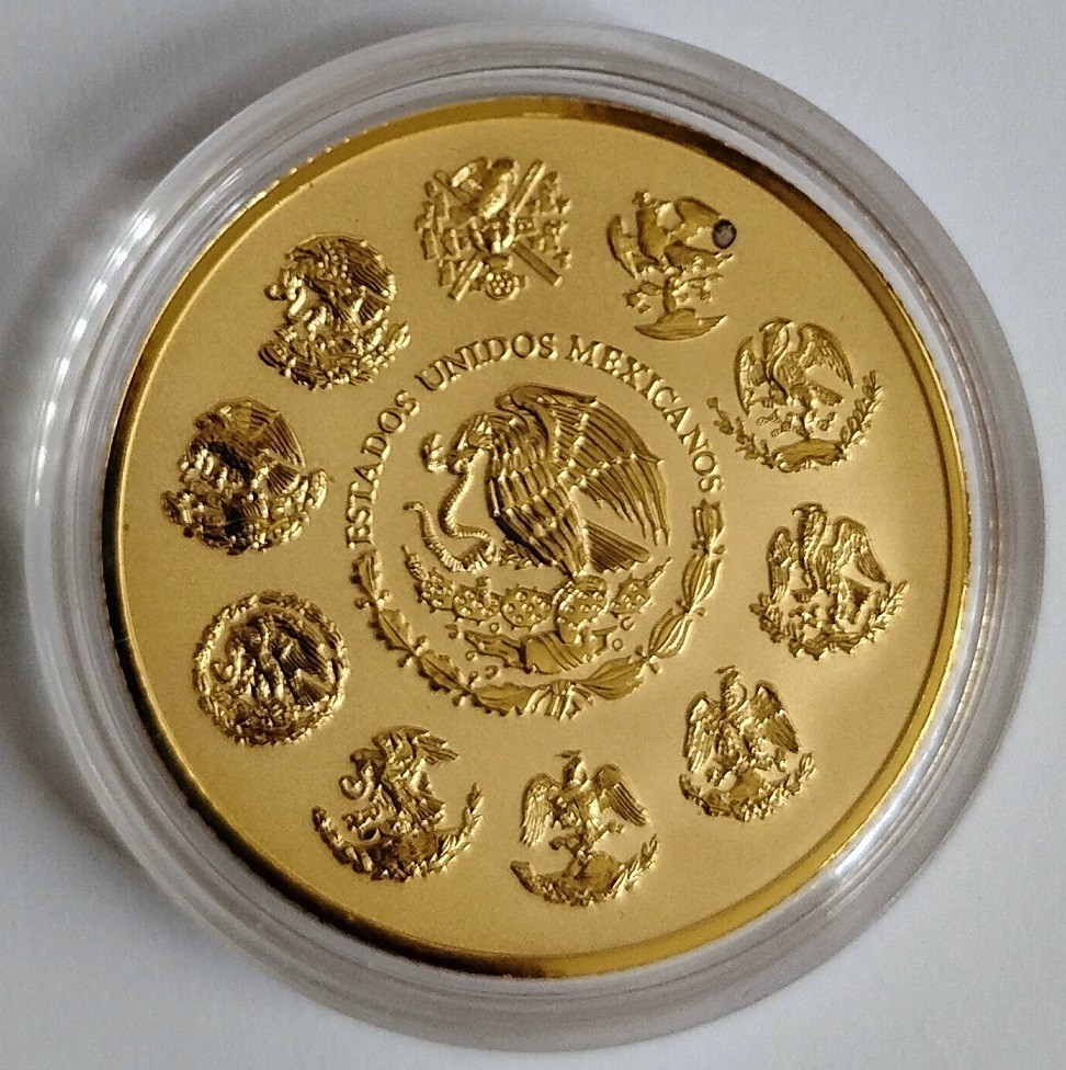 2018 Mexico 1 oz Gold Libertad Reverse Proof .999 fine gold