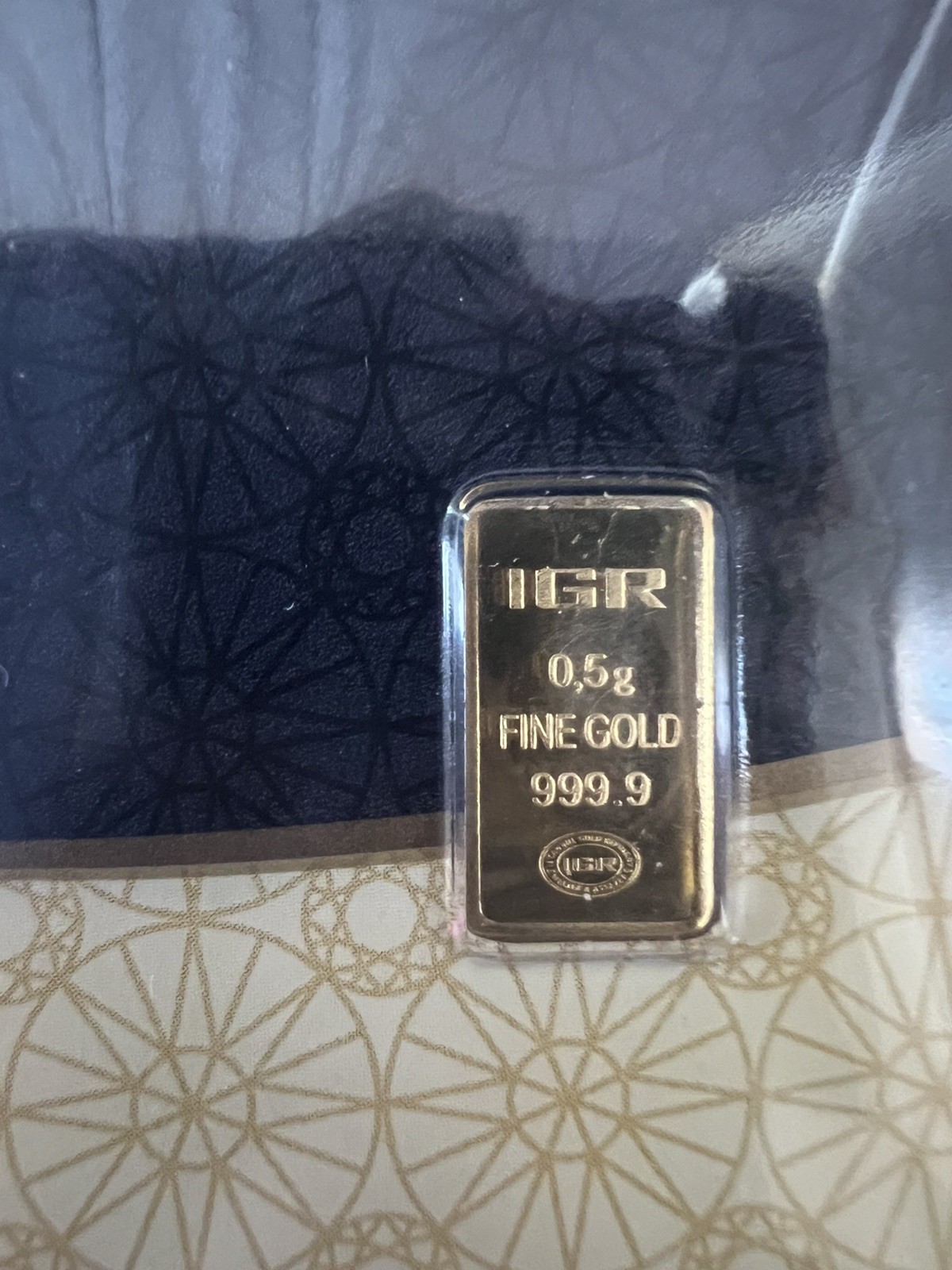 .5 (1/2) Gram IGR Gold Bar – Istanbul Gold Refinery – 999.9 Fine in Sealed Assay