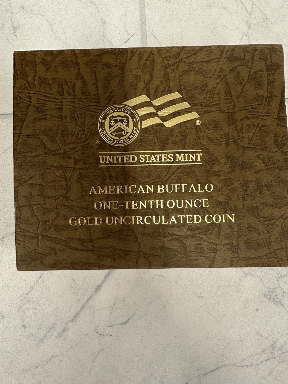 1/10TH OUNCE GOLD BUFFALO OGP NO PAPERS 2008