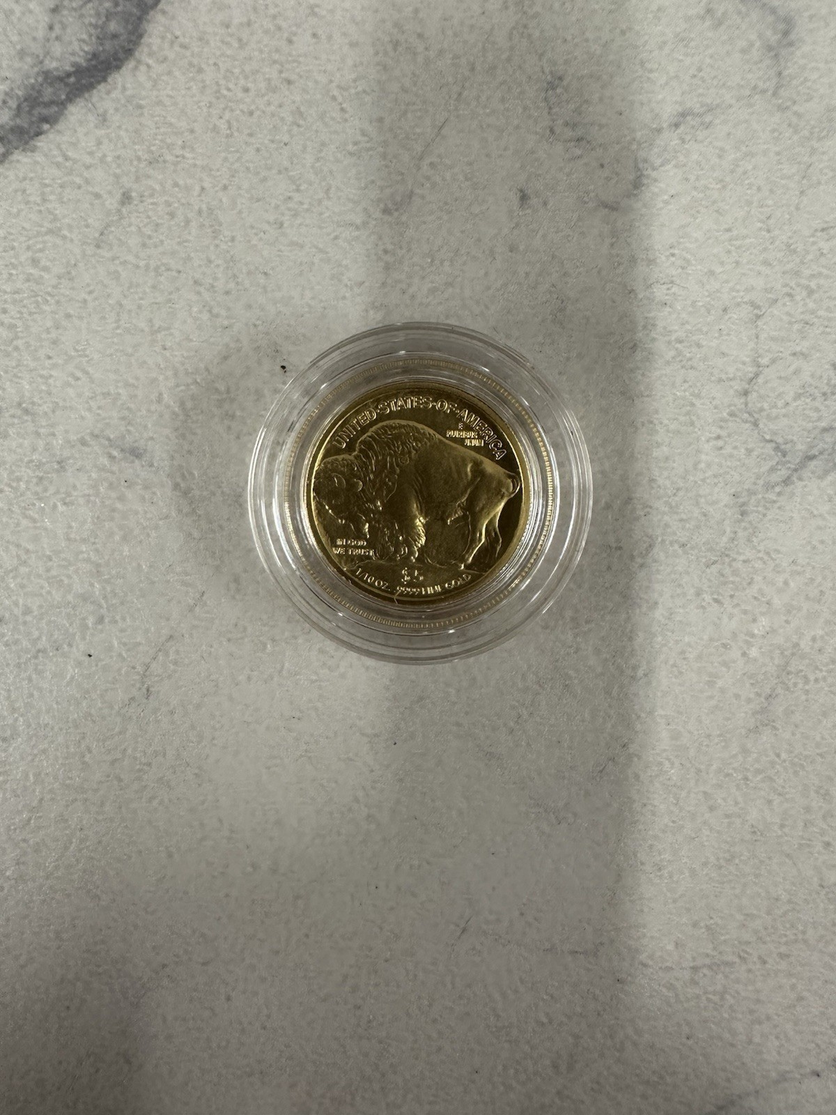 1/10TH OUNCE GOLD BUFFALO OGP NO PAPERS 2008