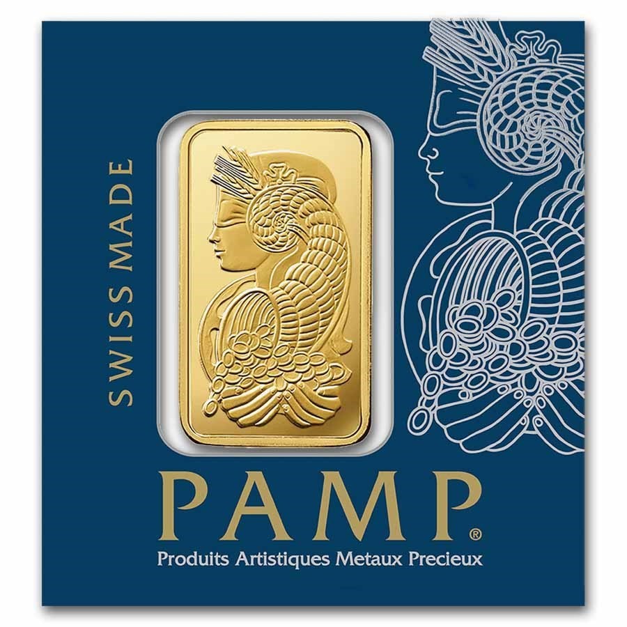 1 Gram Gold Bar – PAMP Suisse Multigram .9999 Fine Gold Fortuna Bar – IN STOCK!!